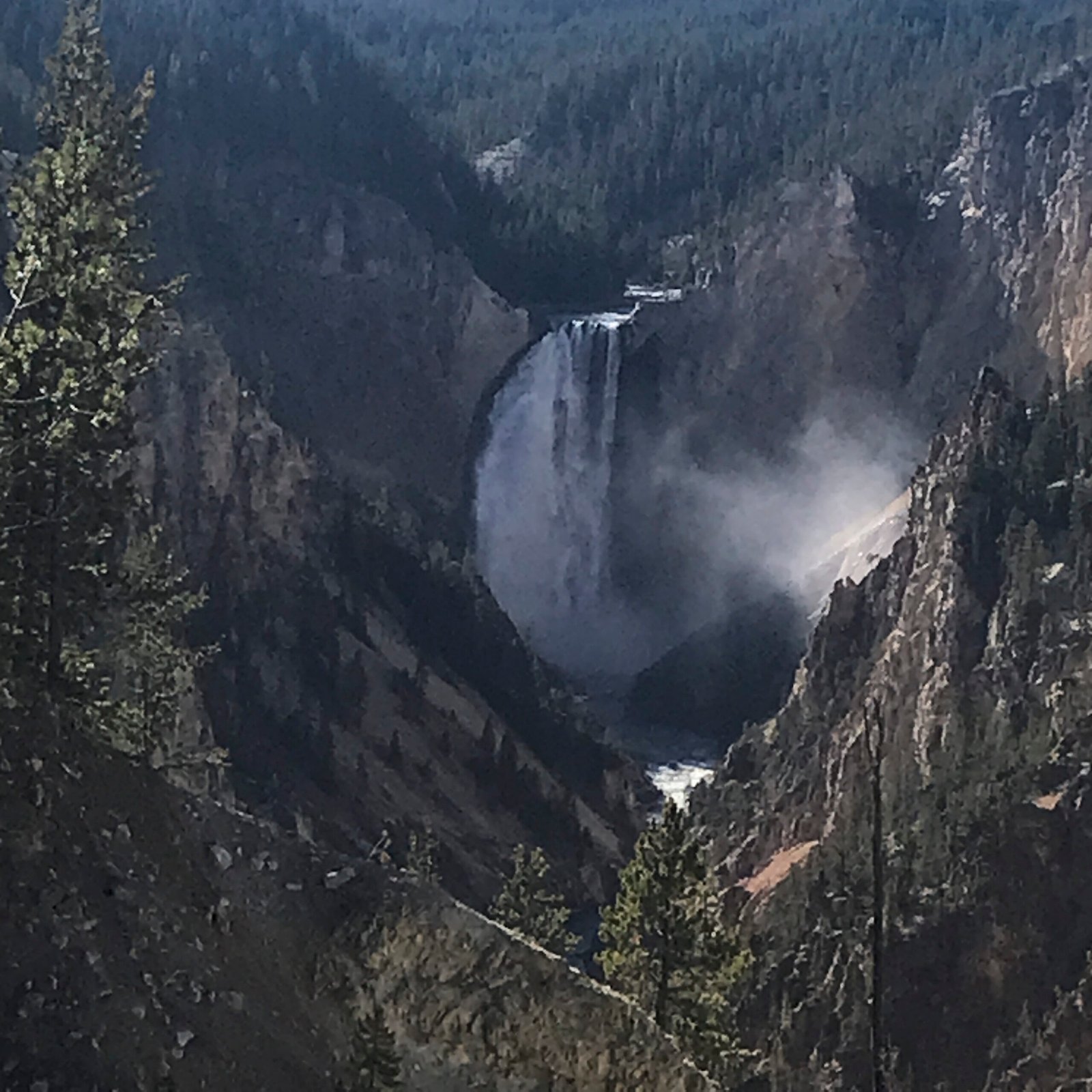 yellowstone falls